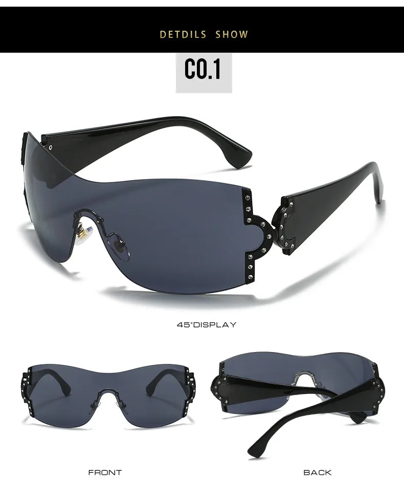 Y2K Double Ring Sunglasses