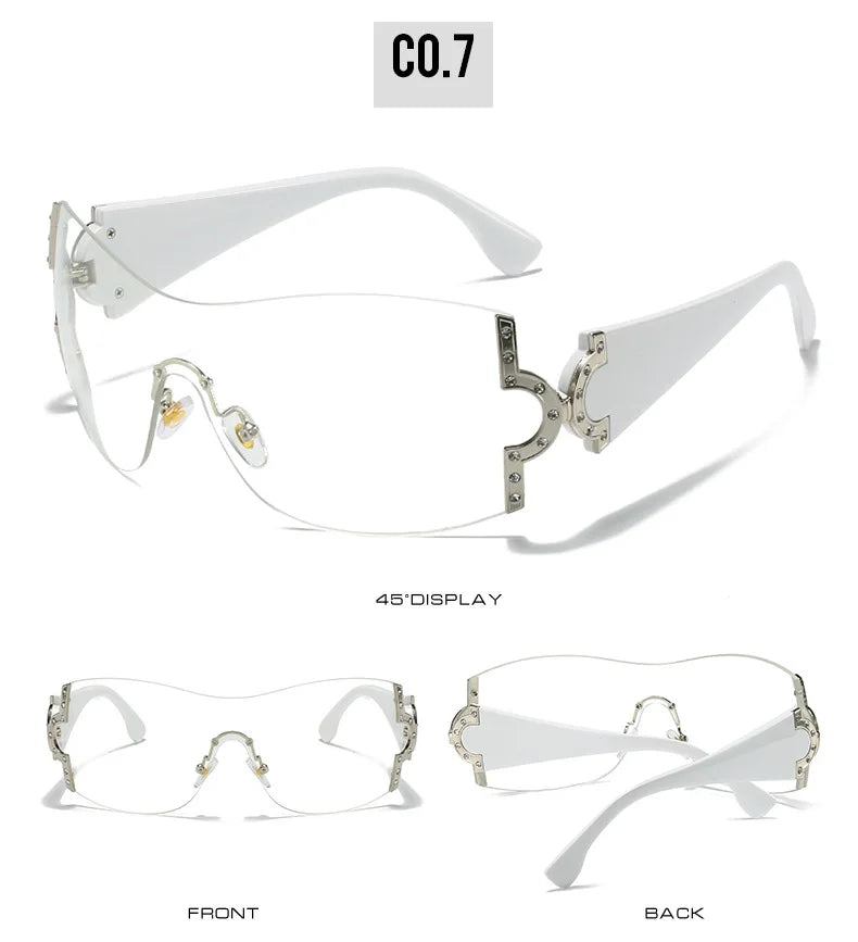 Y2K Double Ring Sunglasses