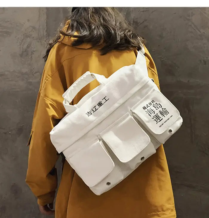 Streetwear Techwear Japanese Shoulder Bag