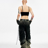 Opium Gradient Multi-Pocket Cargo Pants