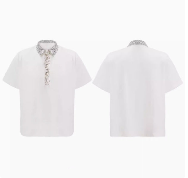 Opium Crystal Collar Polo