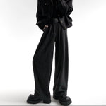 Businesscore Pinstripe Wide-Leg Pants - Fuga Studios