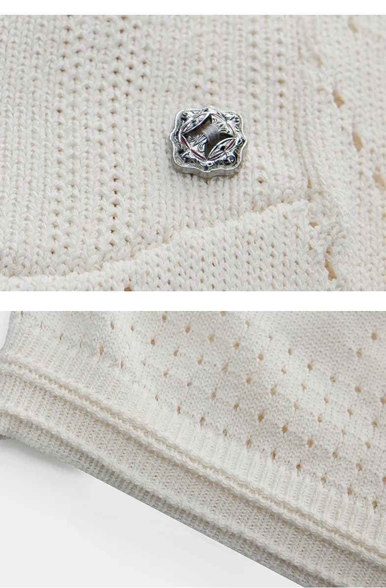 Businesscore Pointelle Knit Polo 4