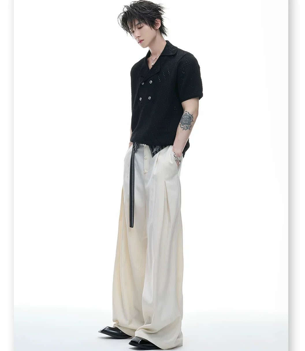 Businesscore Pointelle Knit Polo 9