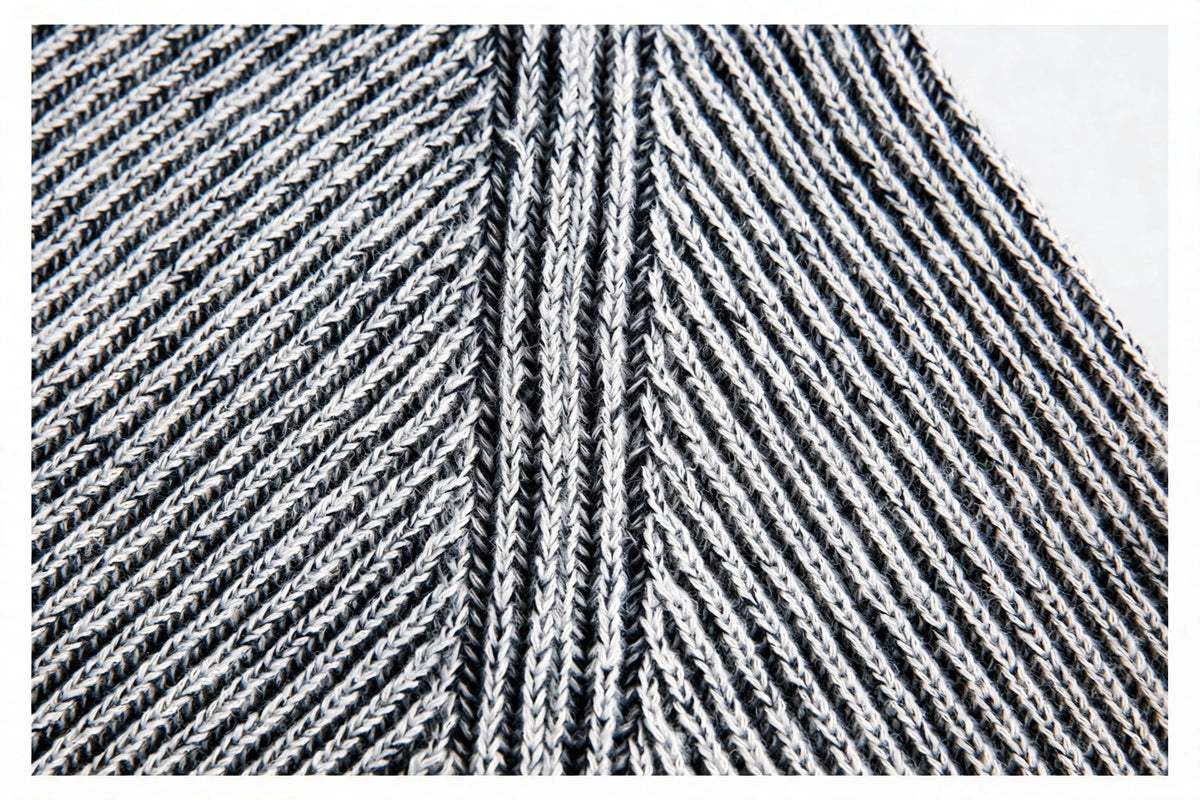 Businesscore Ribbed Knit Sweater - Fuga Studios