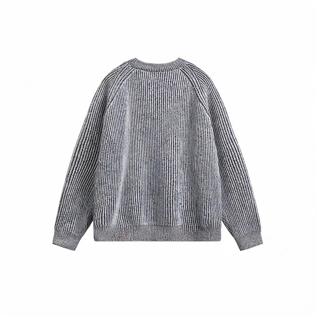 Businesscore Ribbed Knit Sweater - Fuga Studios