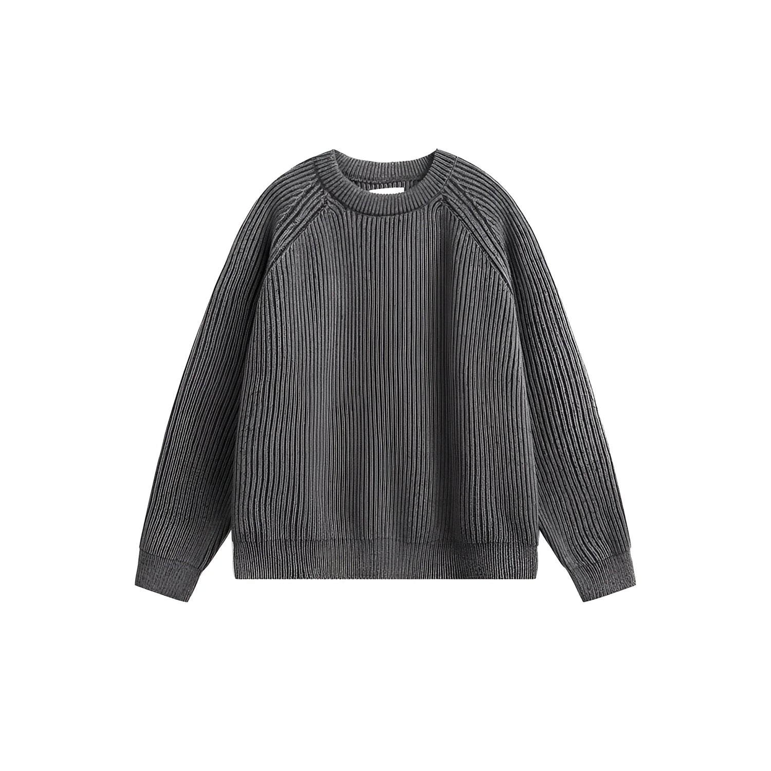 Businesscore Ribbed Knit Sweater - Fuga Studios