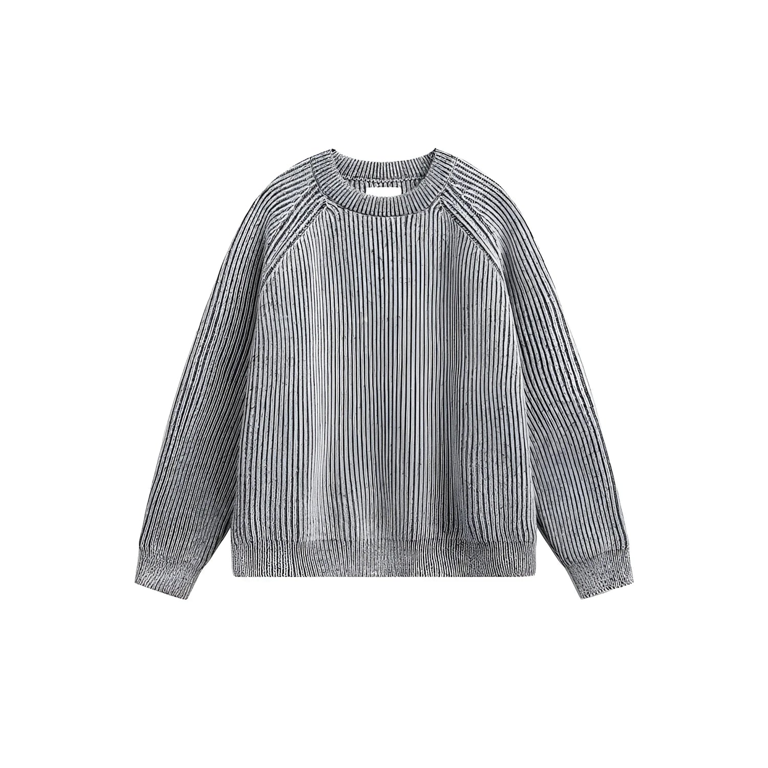 Businesscore Ribbed Knit Sweater - Fuga Studios