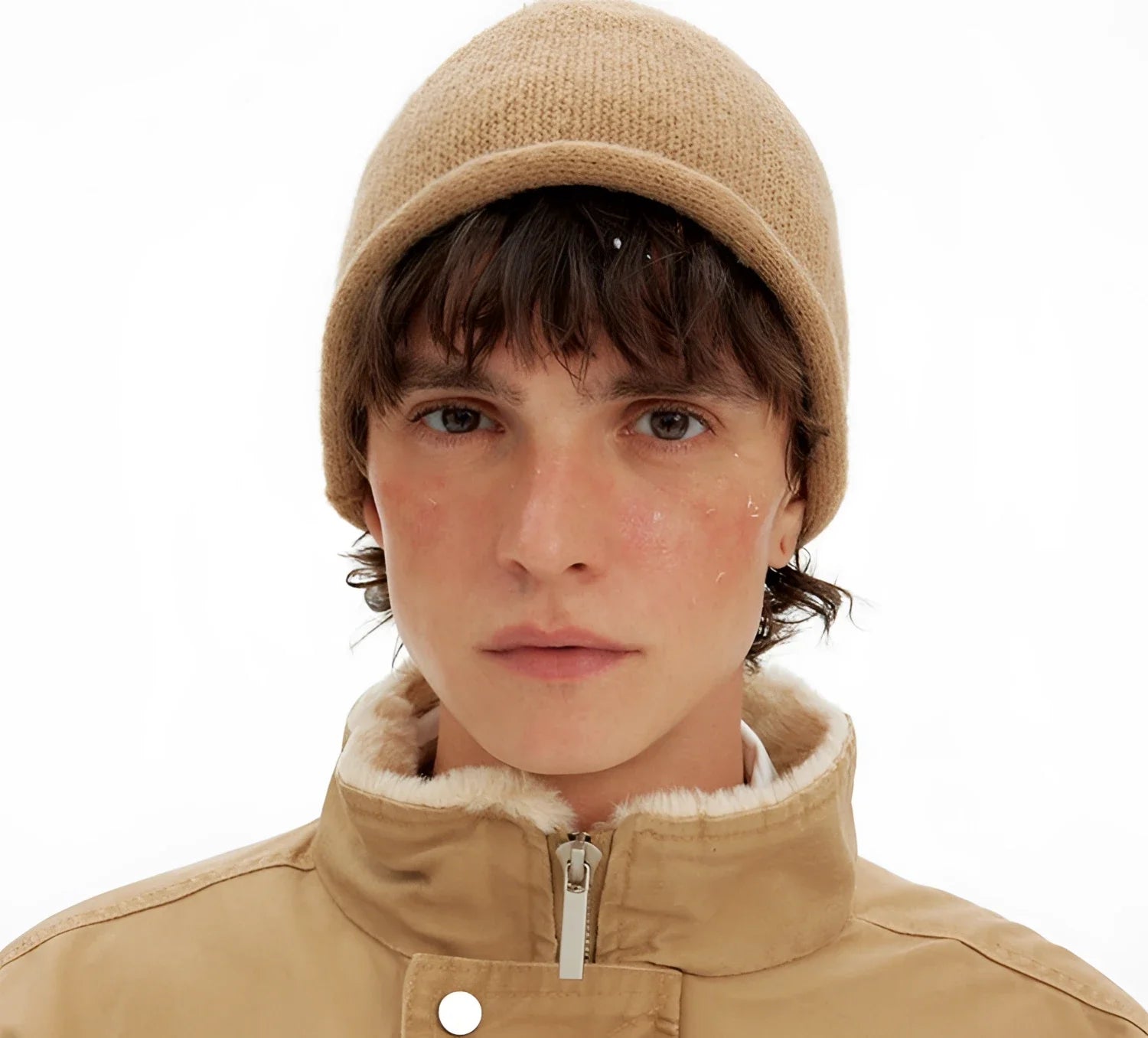 Businesscore Sherpa Collar Bomber Jacket - Fuga Studios