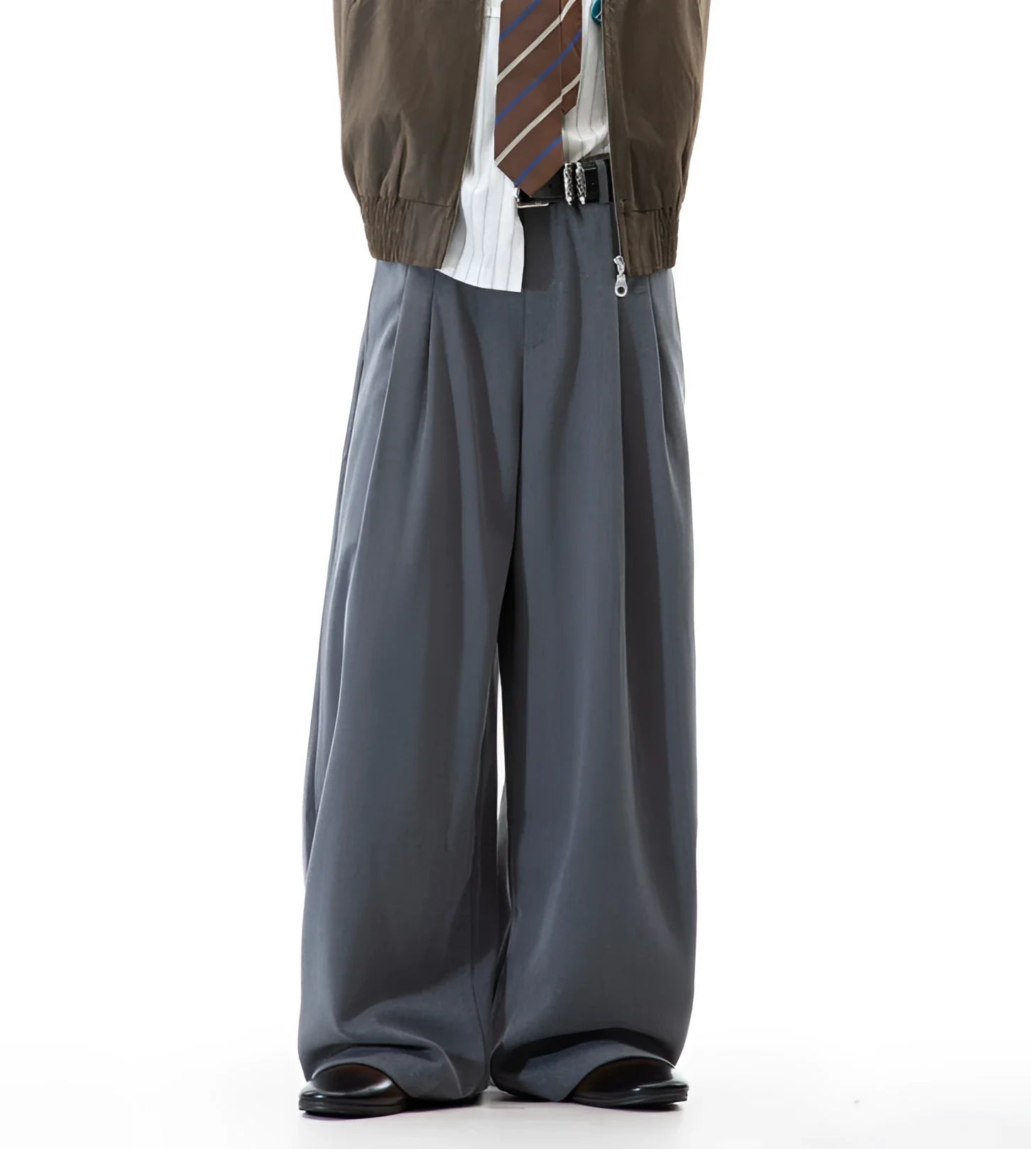 Businesscore Wide-Leg Hose - Fuga Studios