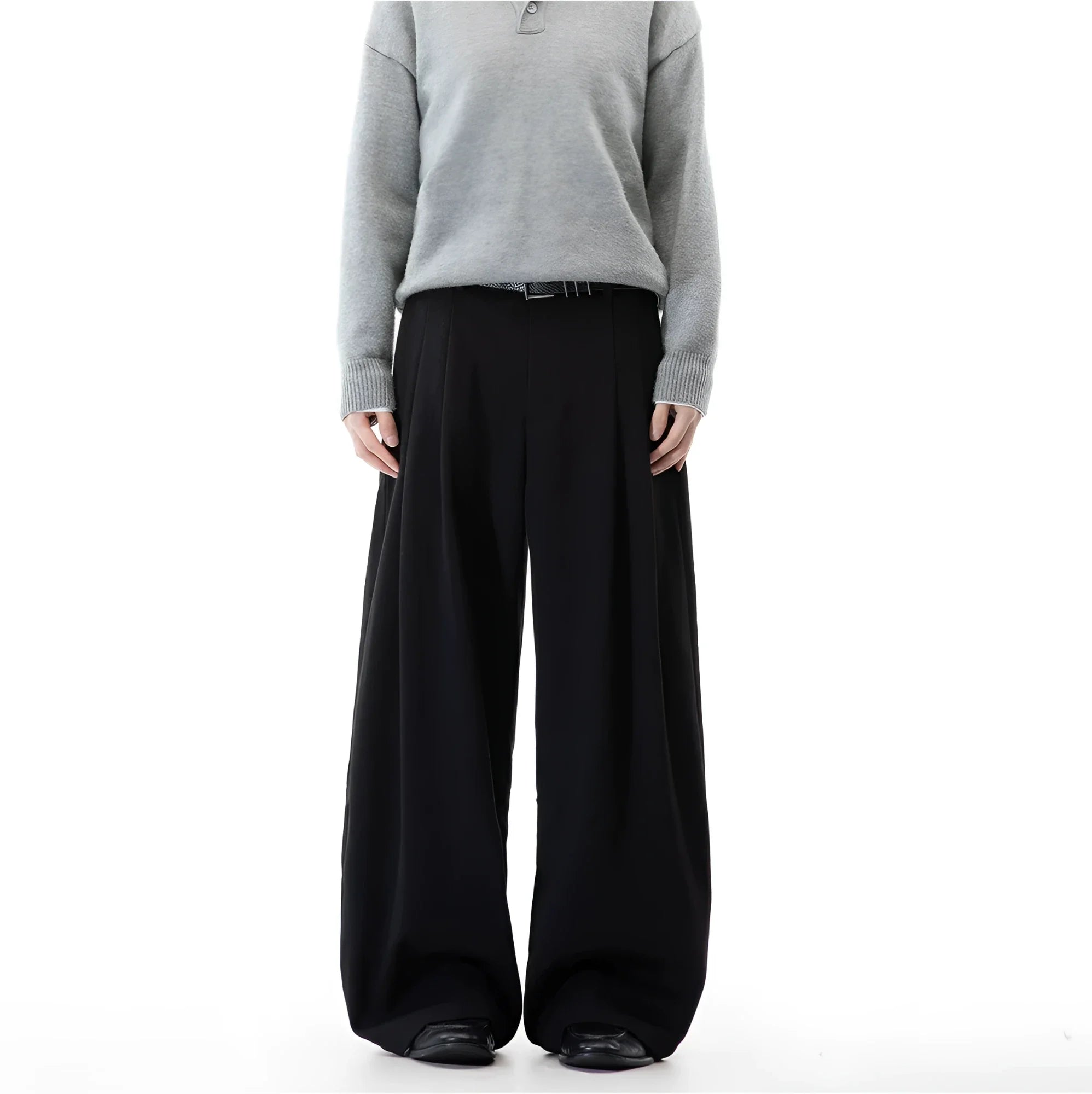 Businesscore Wide-Leg Hose - Fuga Studios