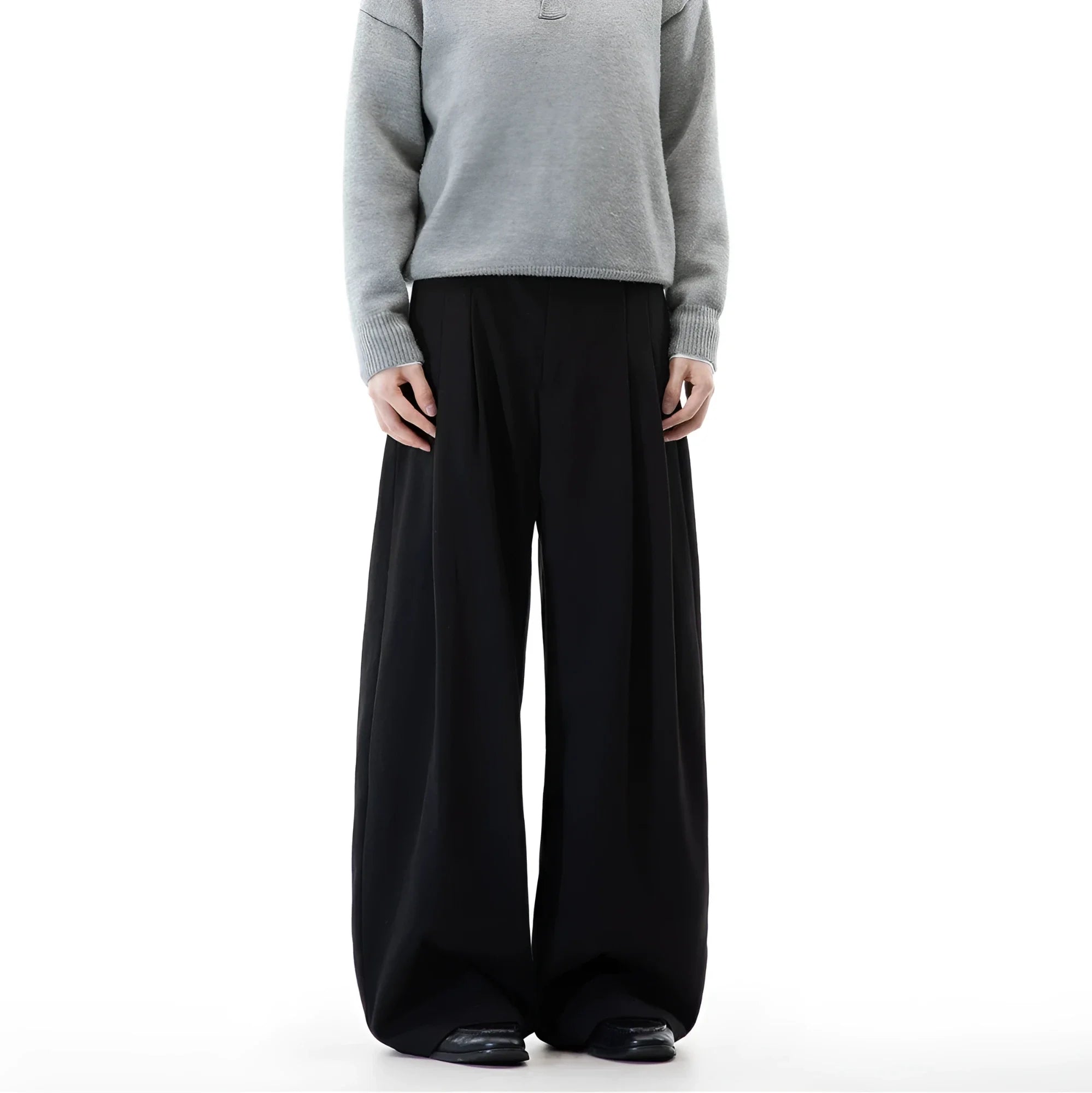 Businesscore Wide-Leg Hose - Fuga Studios