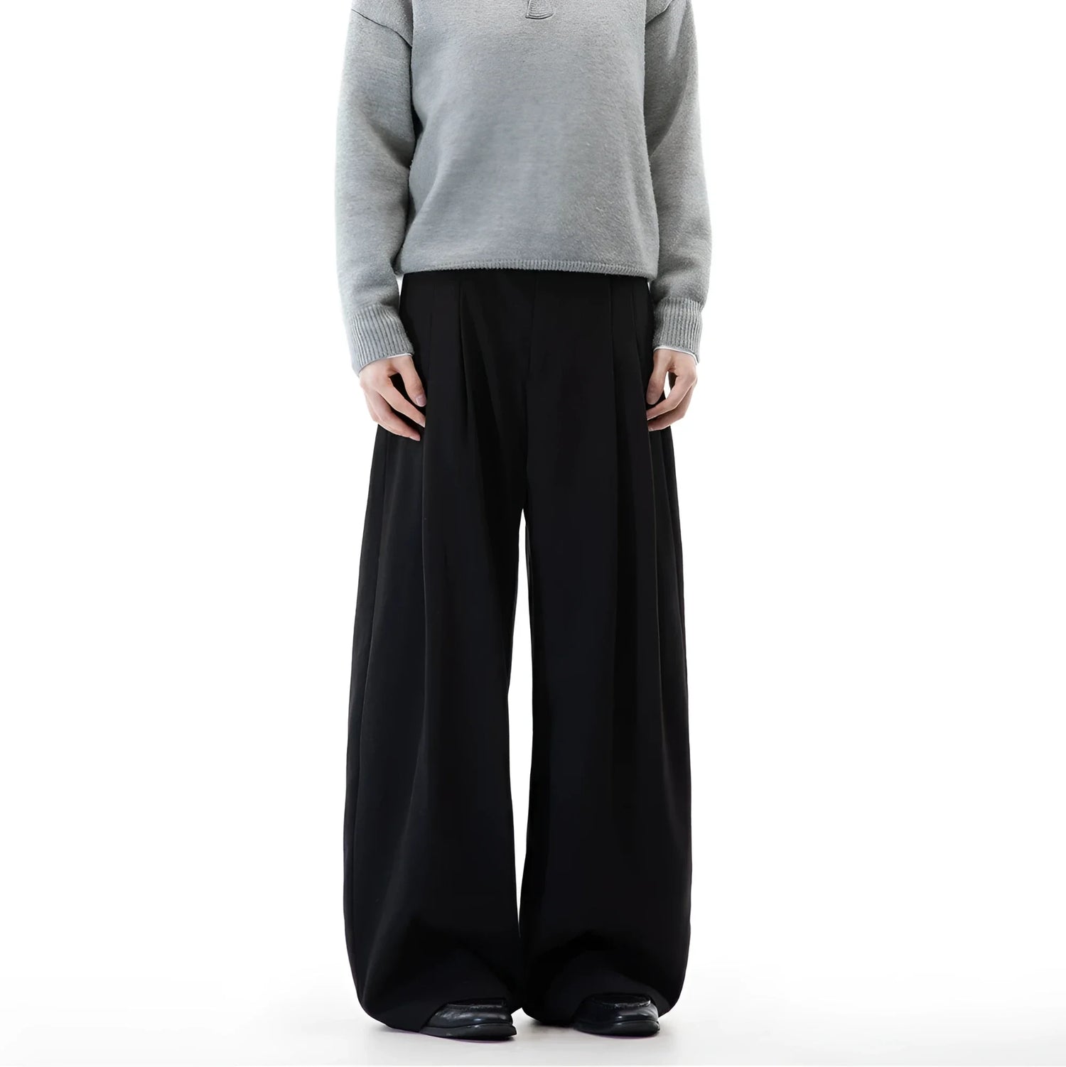 Businesscore Wide-Leg Hose - Fuga Studios