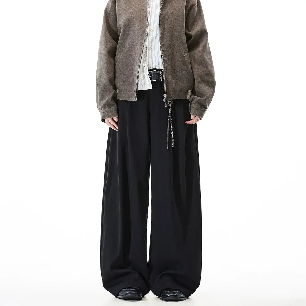 Businesscore Wide-Leg Hose - Fuga Studios