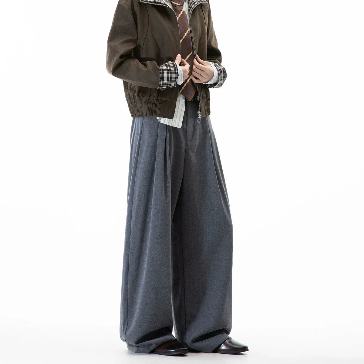 Businesscore Wide-Leg Hose - Fuga Studios