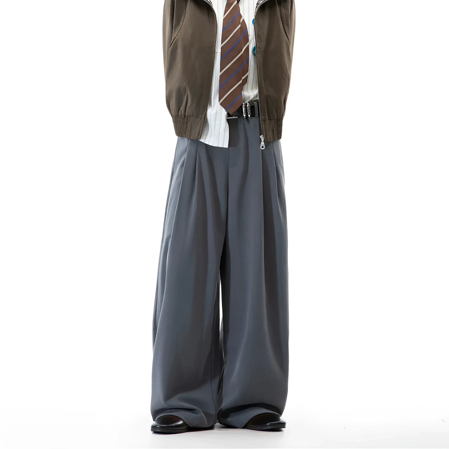 Businesscore Wide-Leg Hose - Fuga Studios