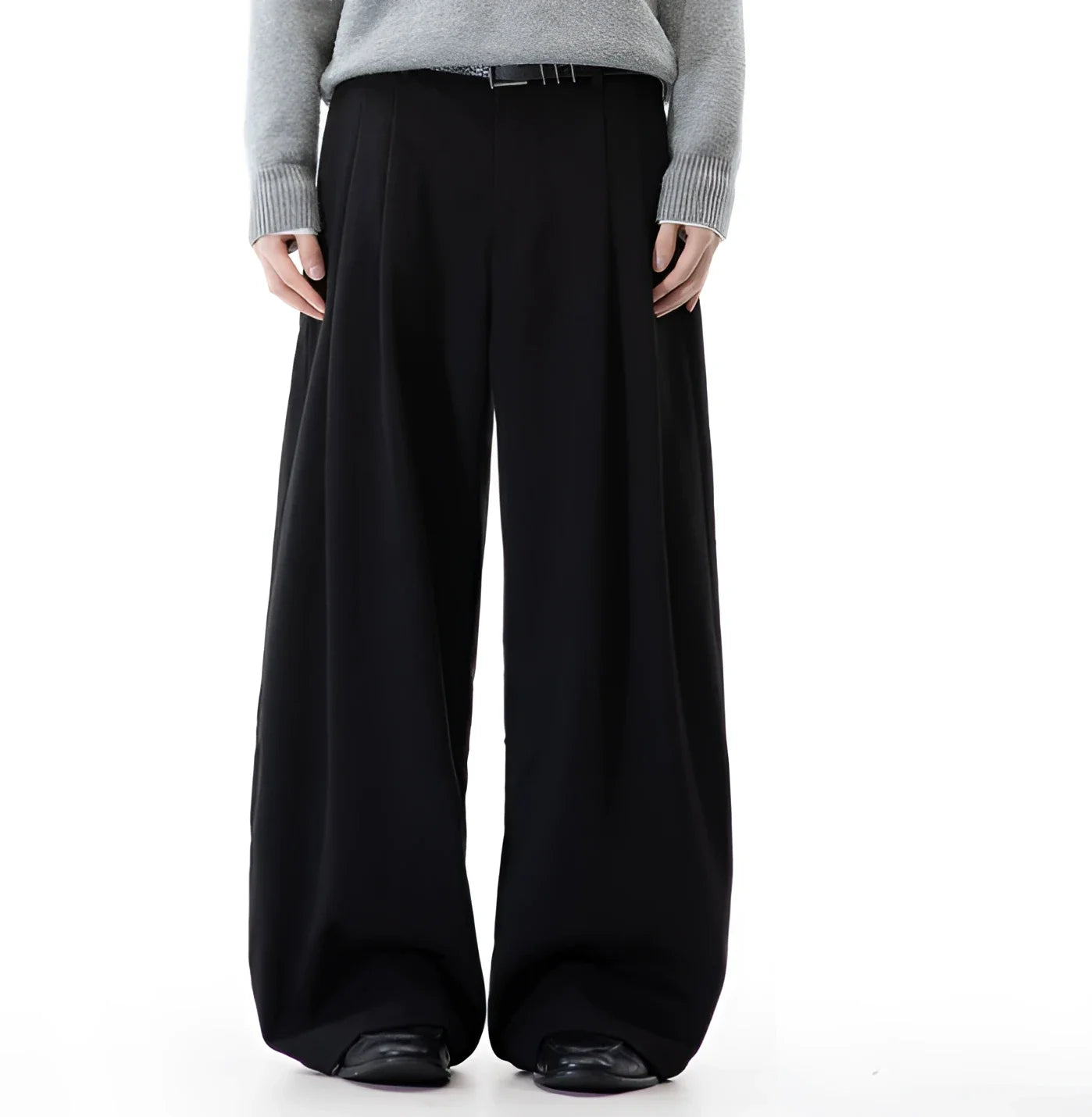 Businesscore Wide-Leg Hose - Fuga Studios