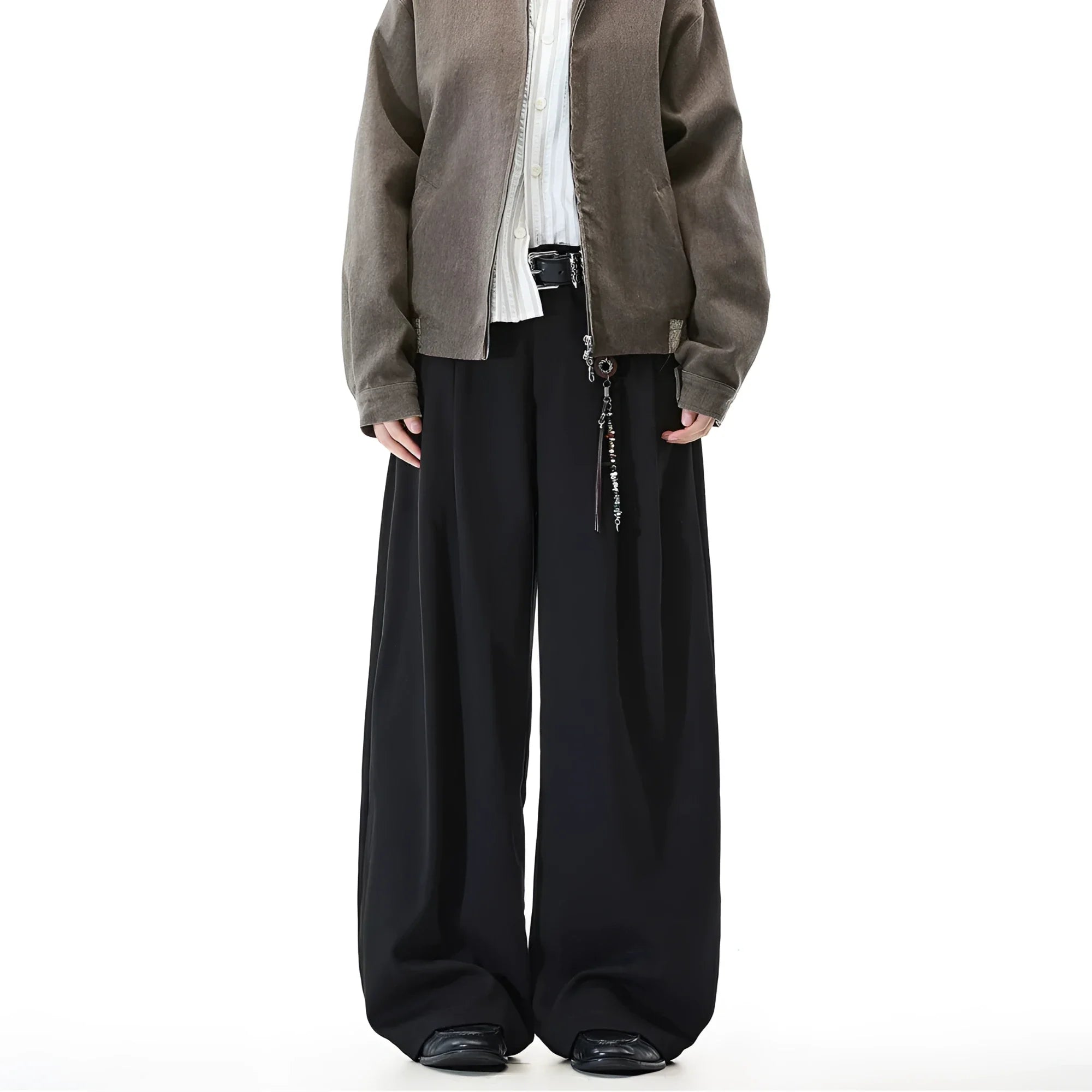 Businesscore Wide-Leg Hose - Fuga Studios
