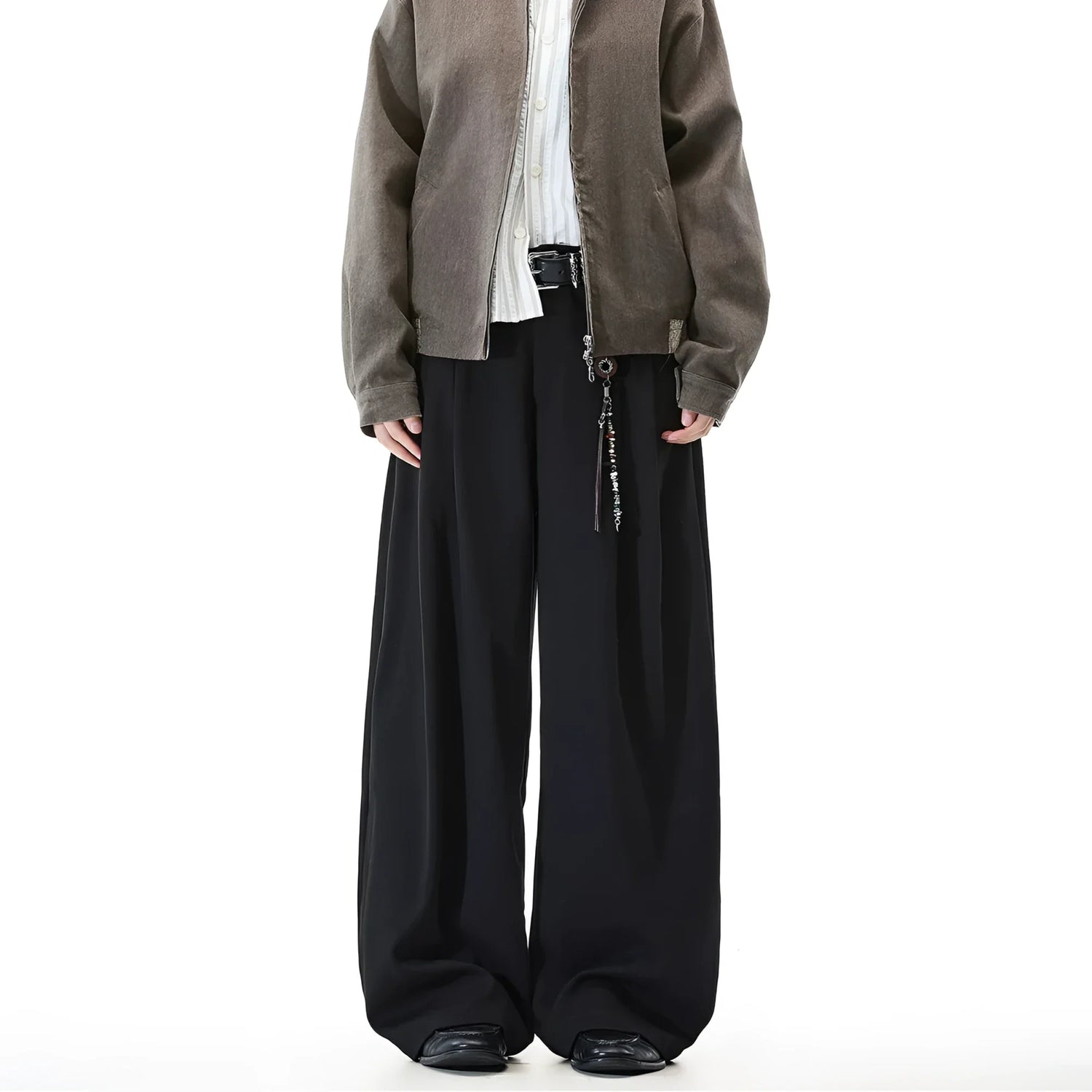 Businesscore Wide-Leg Hose - Fuga Studios