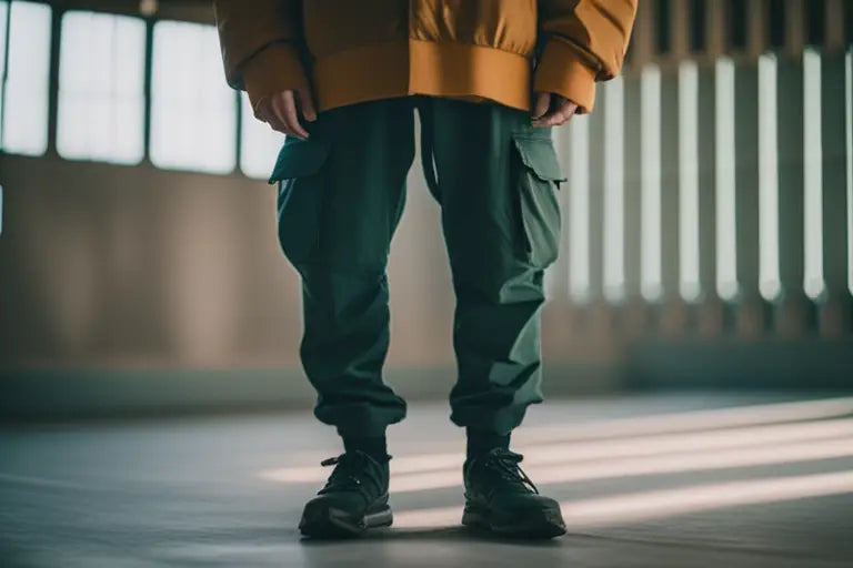 Image of a person wearing Gorpcore pants