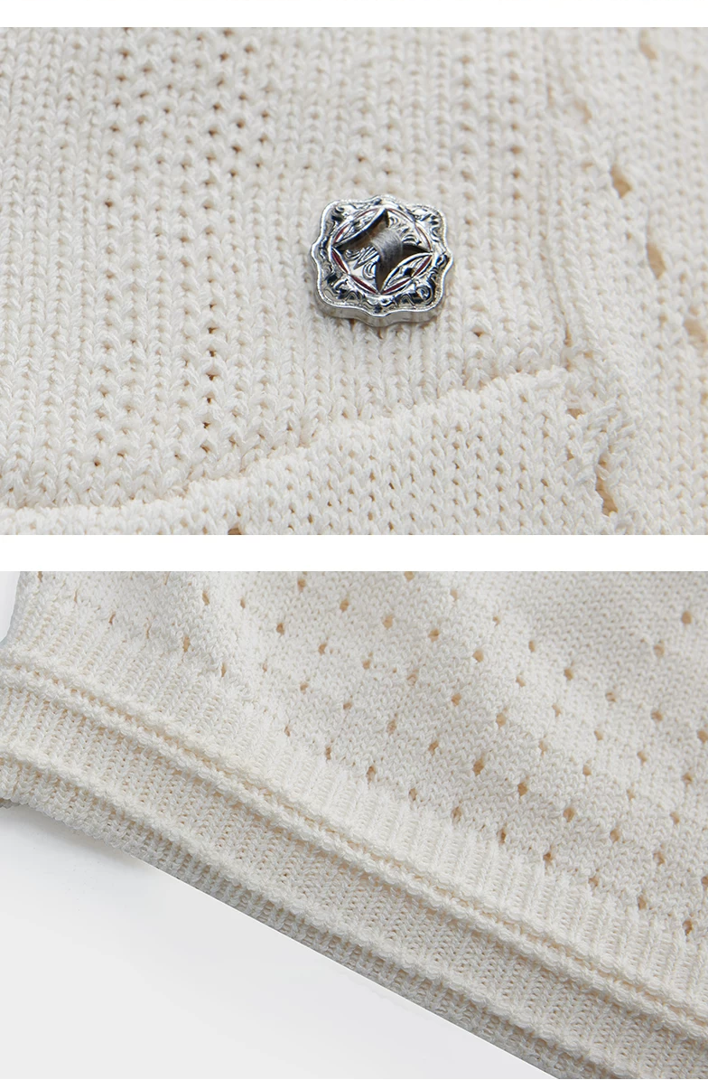 Businesscore Pointelle Knit Polo 4