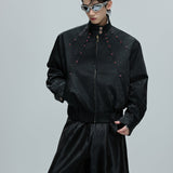 Opium Bombardeiro cravejado de pele de cobra