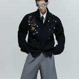 Opium Sequin Embellished Cardigan