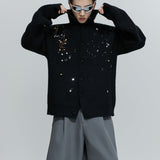 Opium Sequin Embellished Cardigan