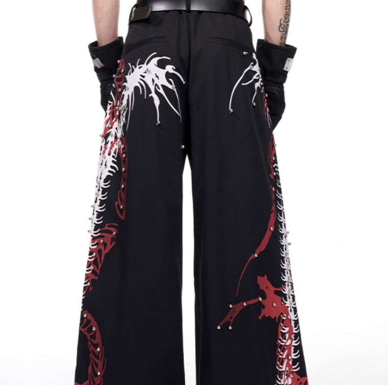 Y2K Dragon Spine Pants