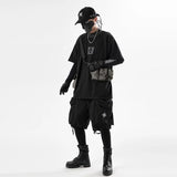 Futuristisches Grafik-Techwear-Shirt - Fuga Studios