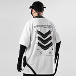 Futuristisches Grafik-Techwear-Shirt - Fuga Studios