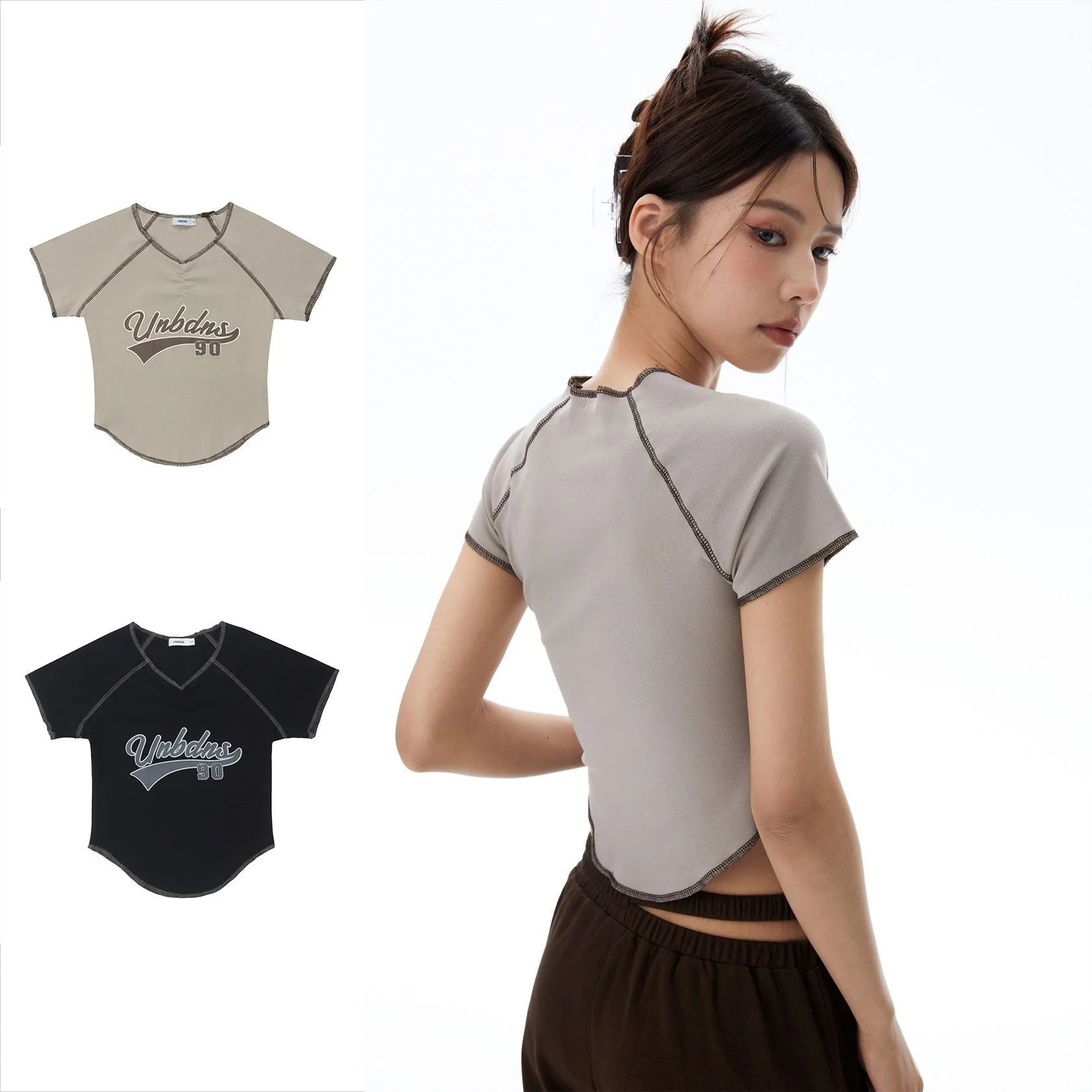 Girls Casual Crop Top - Fuga Studios