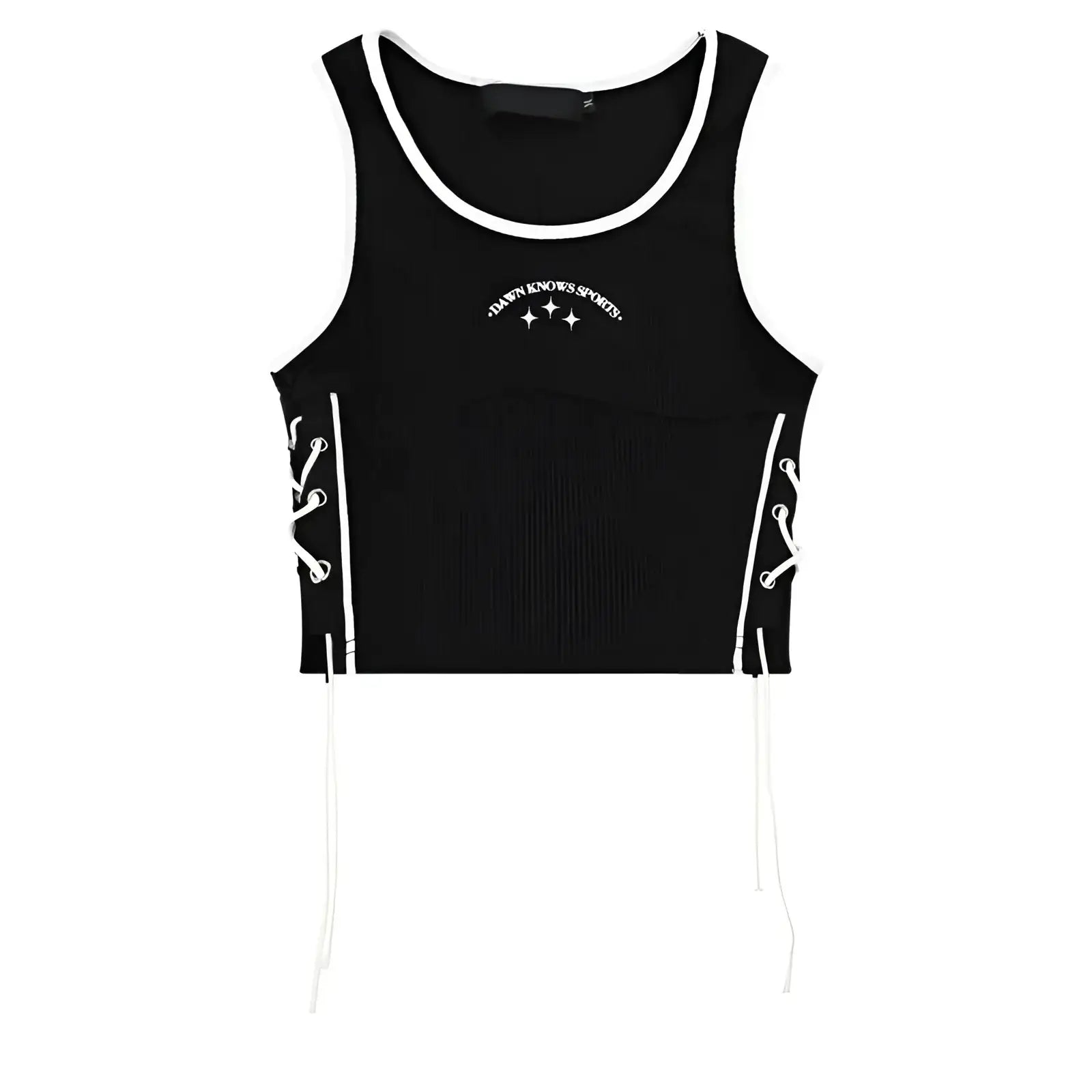 Girls Laced Crop Top - Fuga Studios
