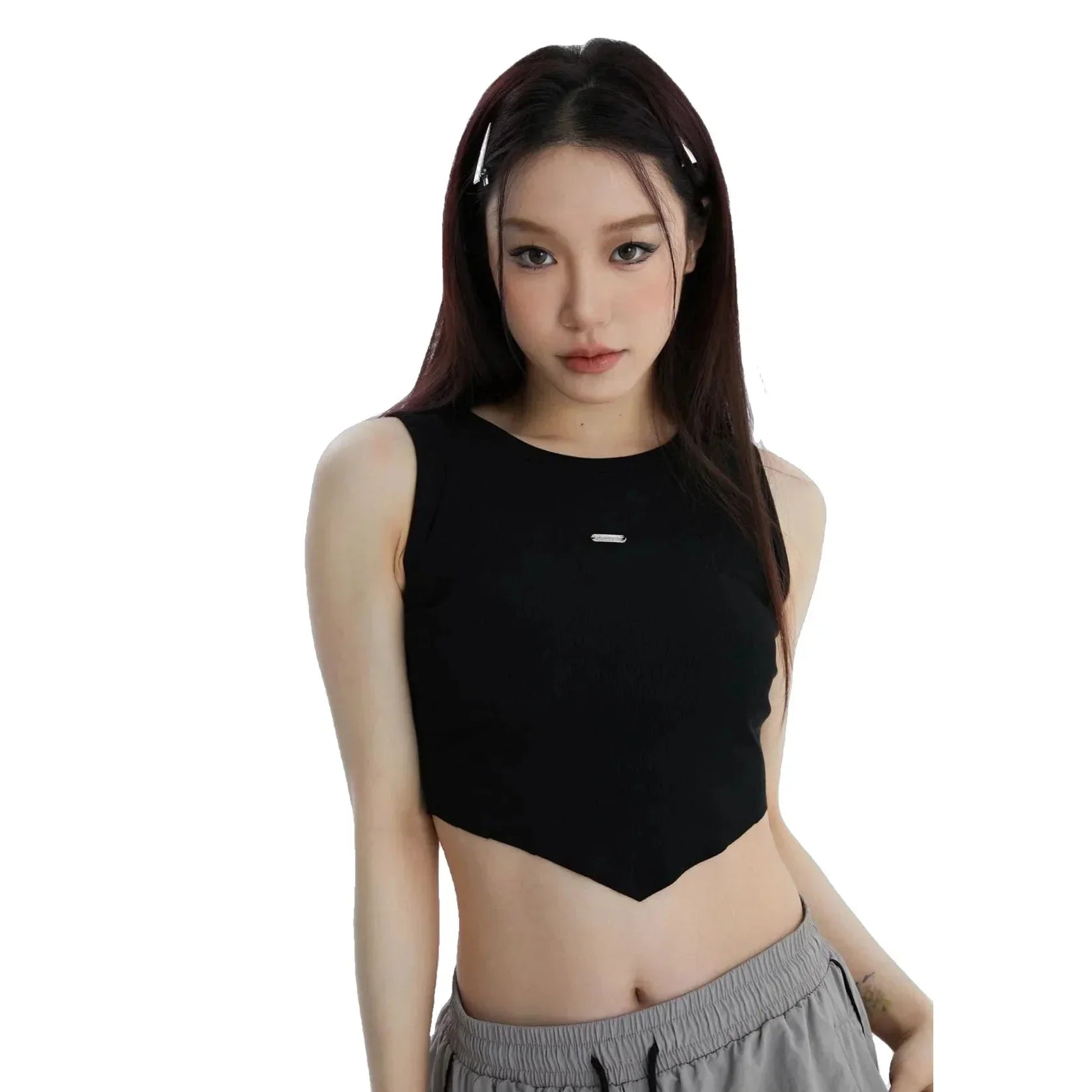 Girls Trinity Crop Top - Fuga Studios