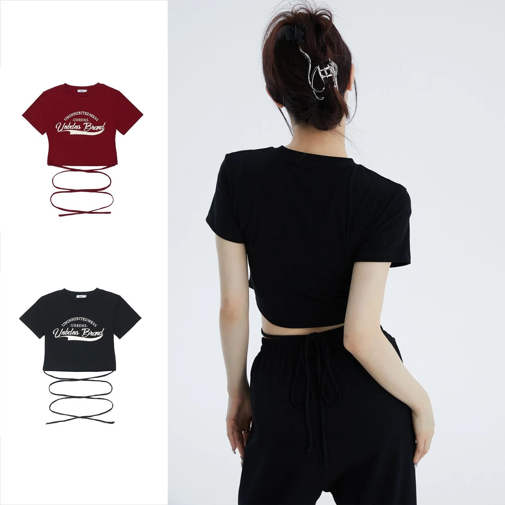 Girls X Crop Top - Fuga Studios