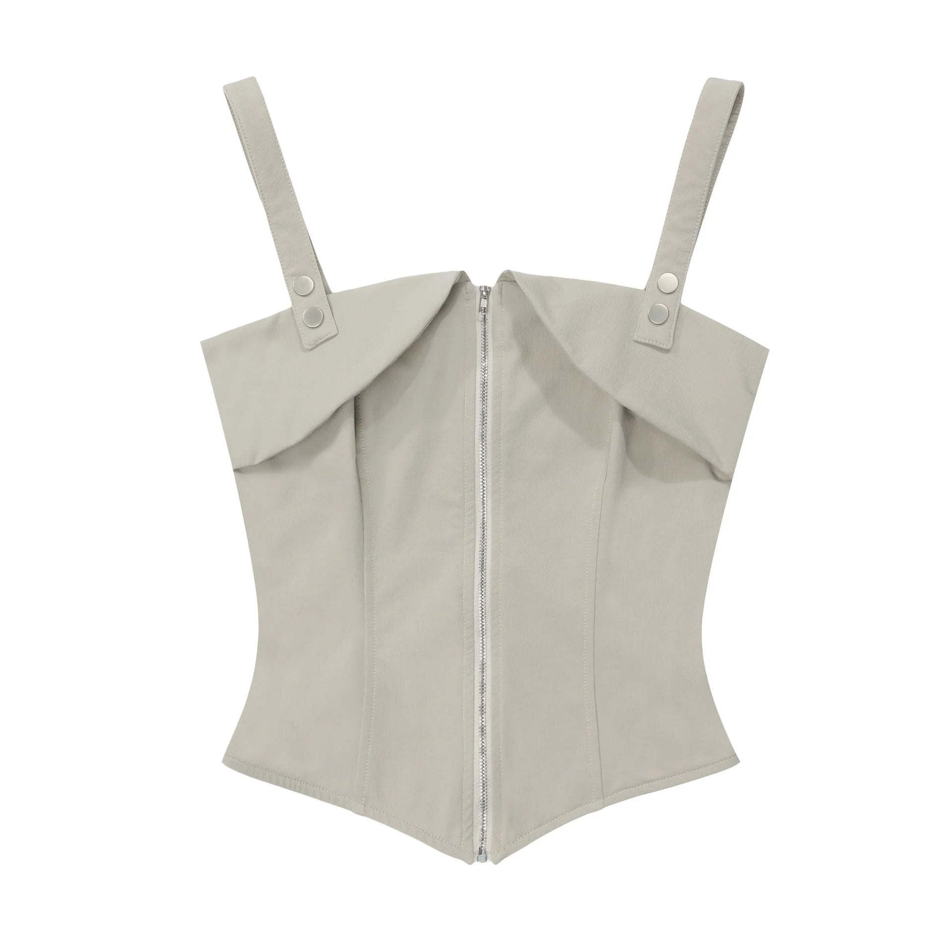 Girls Zipper Top - Fuga Studios
