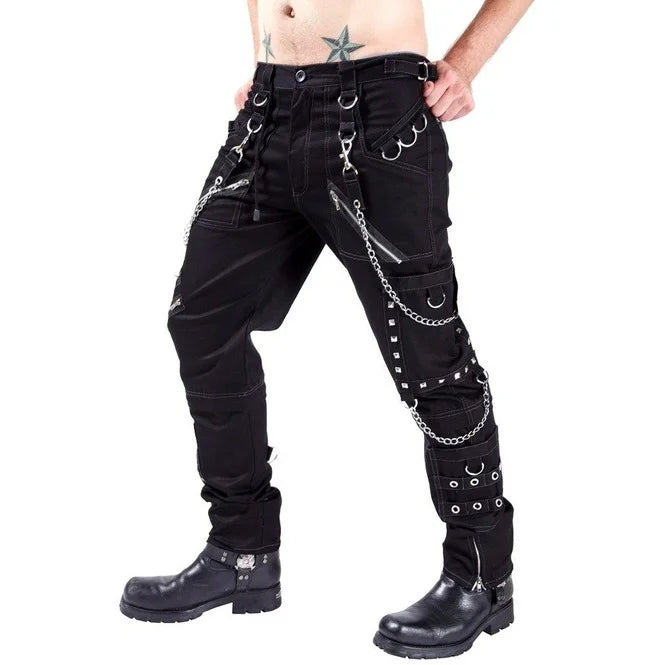 Gothic Chainlink Chaos Pants - Ultra Techwear