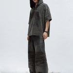 Gothic Darkwear Devil Horn Hoodie - Fūga-Studios