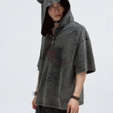 Gothic Darkwear Devil Horn Hoodie - Fūga-Studios