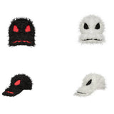 Gothic Fuzzy Devil Cap - Fuga Studios