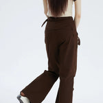 Gothic Girls Middle Waist Pants - Fuga Studios