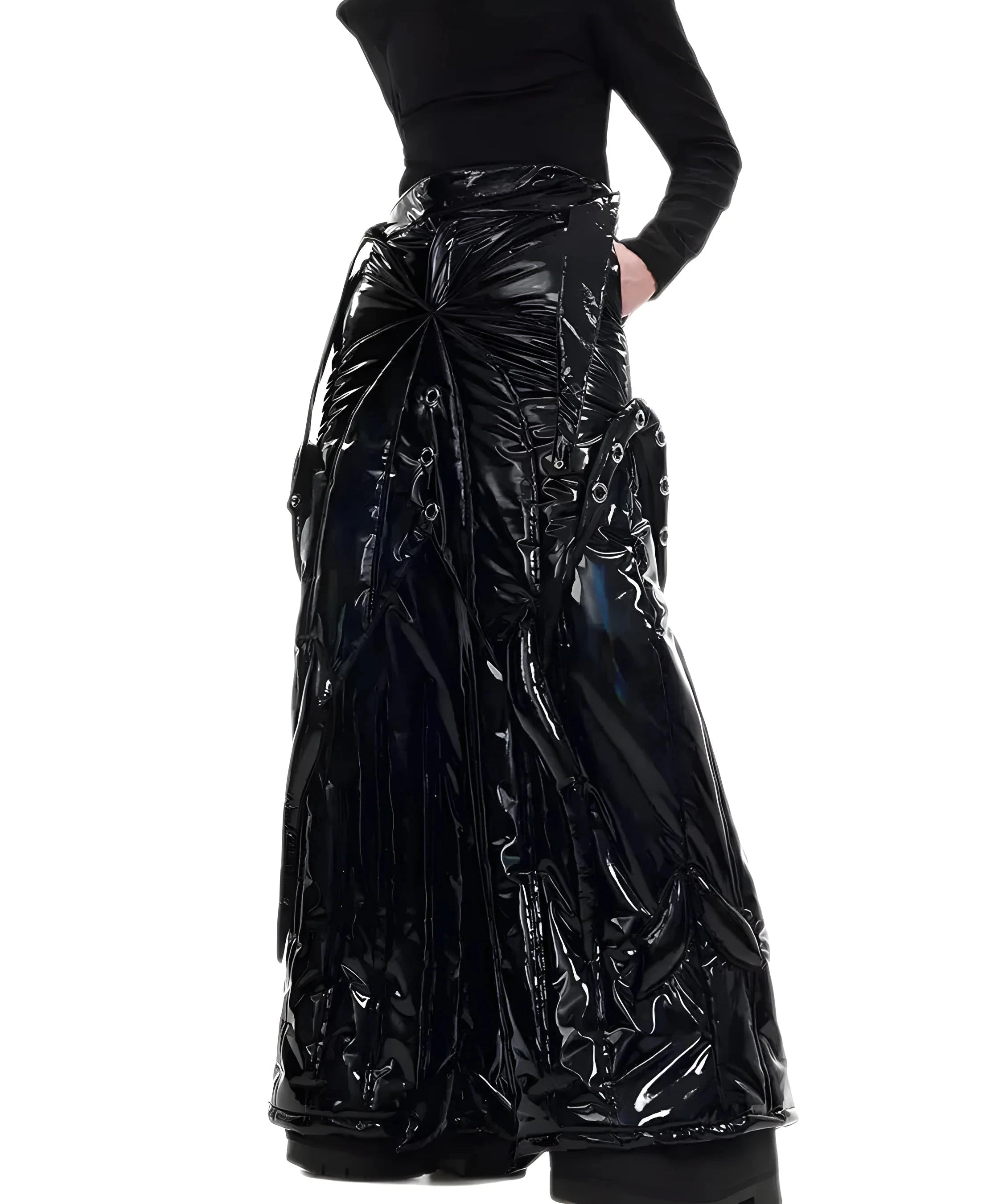 Gothic Opium Eclipse Wide-Leg Pants - Fuga Studios