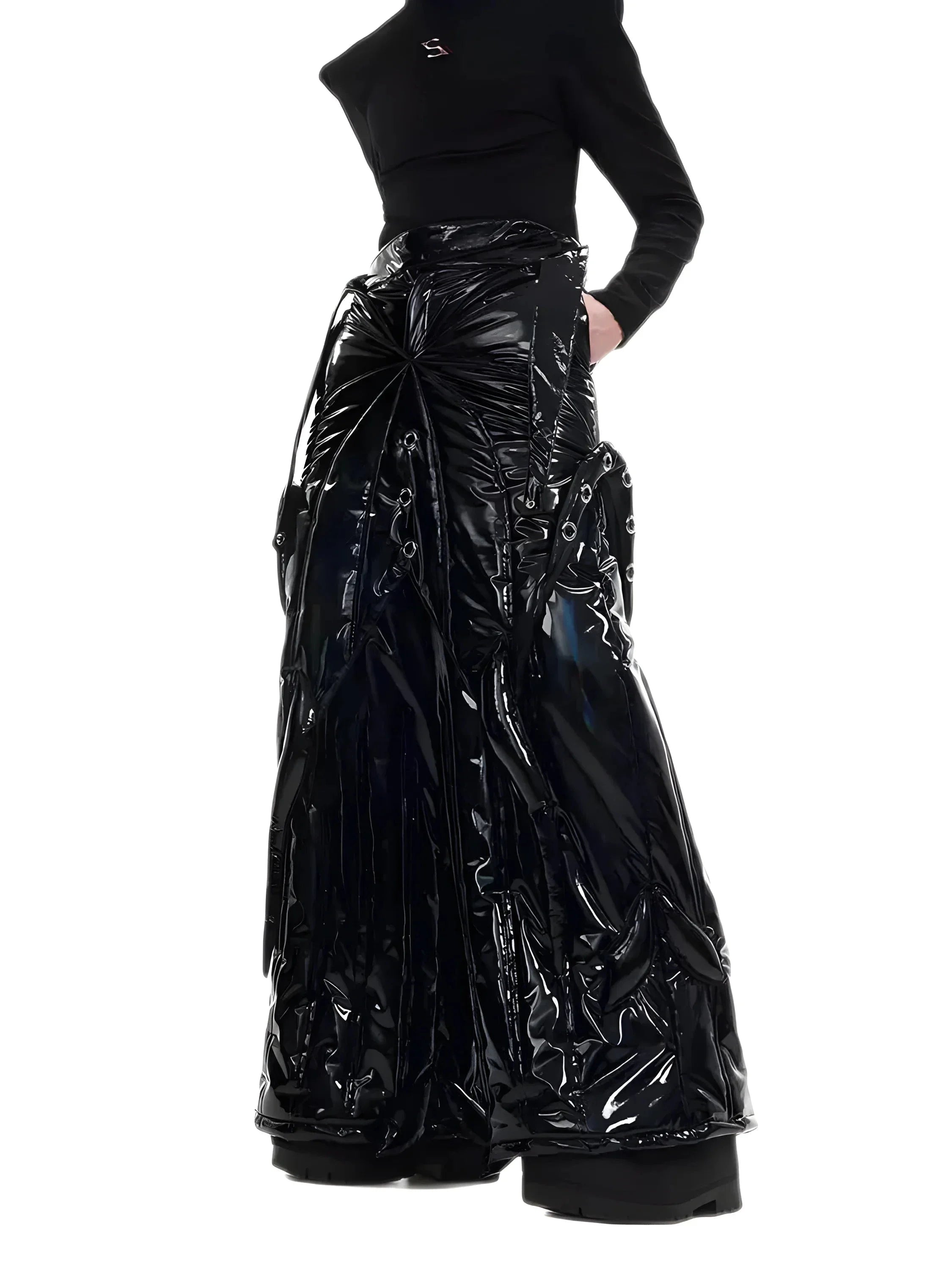 Gothic Opium Eclipse Wide-Leg Pants - Fuga Studios