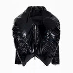 Gothic Opium Neo Raven Puffer Jacket - Fuga Studios