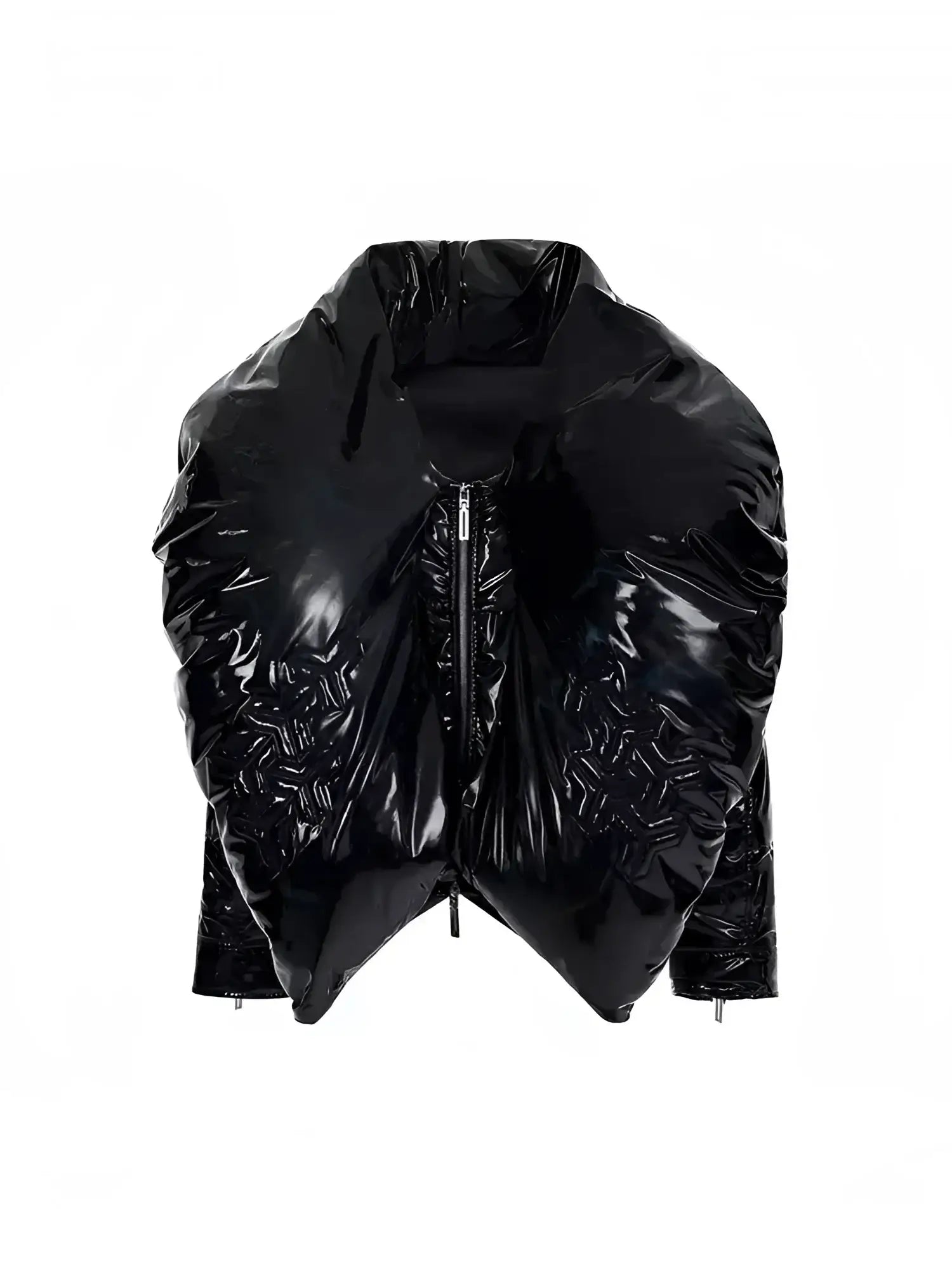 Gothic Opium Neo Raven Puffer Jacket - Fuga Studios
