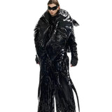 Gothic Opium Neo Raven Puffer Jacket - Fuga Studios