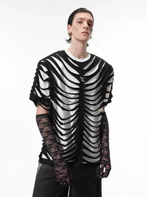 Gothic Opium Rib Cage Shirt - Fuga Studios