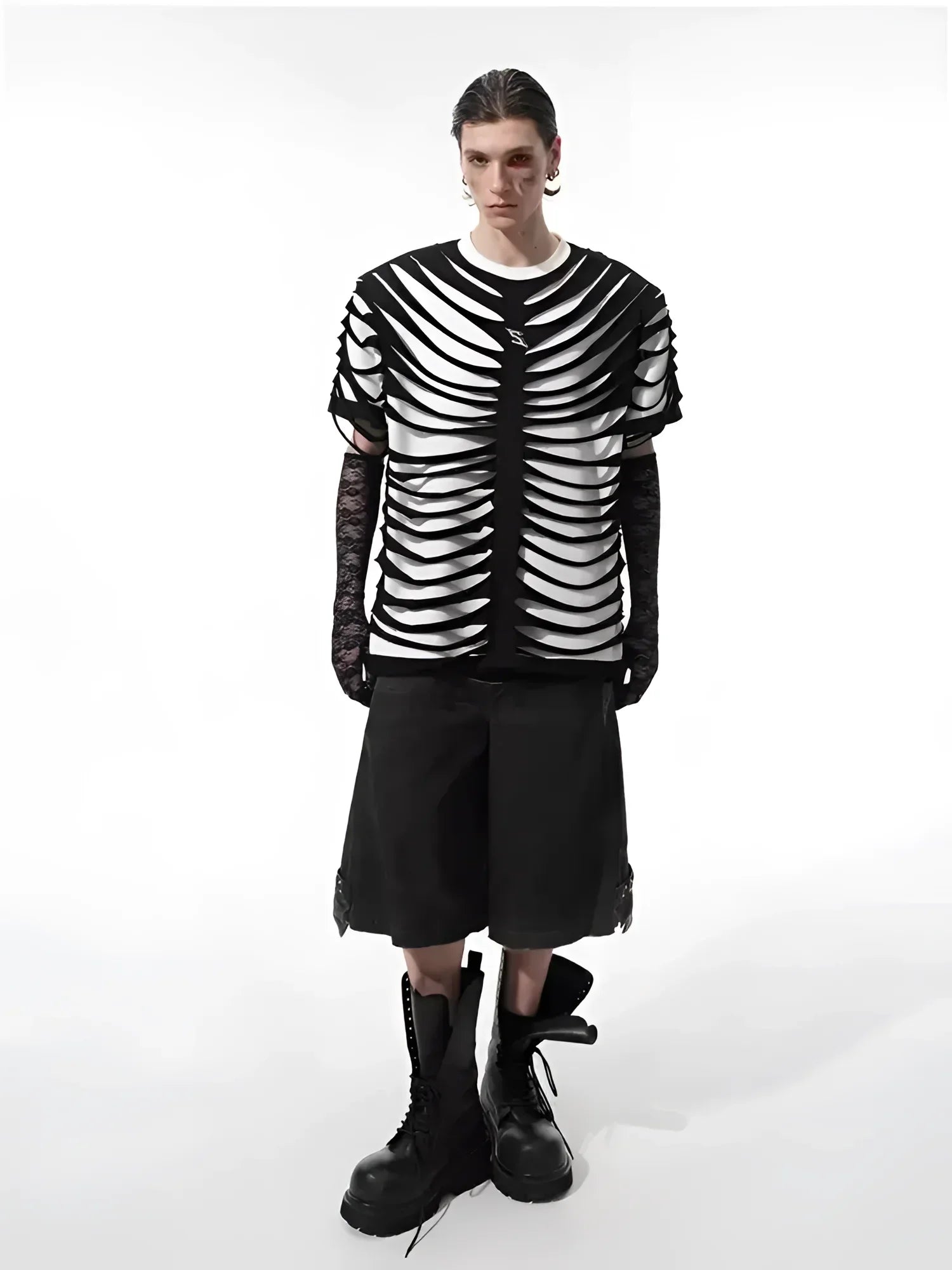 Gothic Opium Rib Cage Shirt - Fuga Studios