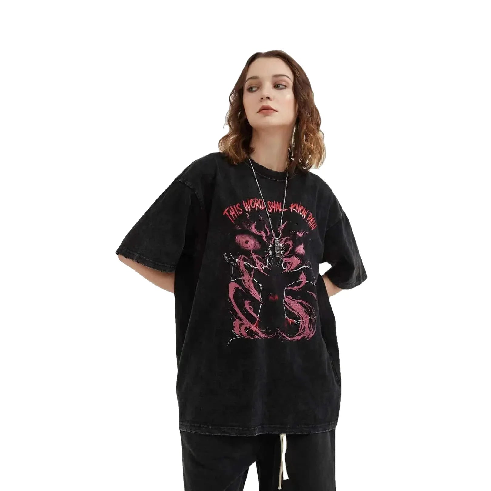 Harajuku Pain The World Shall Know Pain Shirt - Fuga Studios