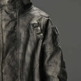 Opium Distressed-Style Denim Jacket For Men - Fuga Studios